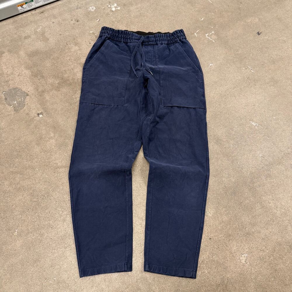 Lululemon Jogger Adjustable Drawstring Active Pants Navy Men's Small